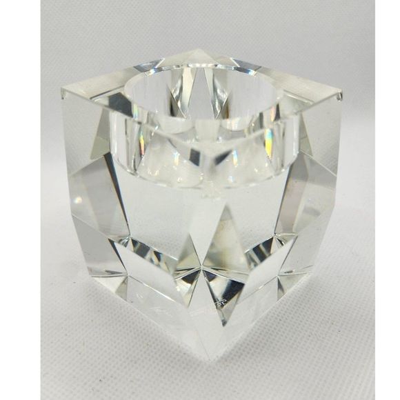 Rosenthal Lead Crystal Regency Tea Light Candle Holder - Picture 3 of 8